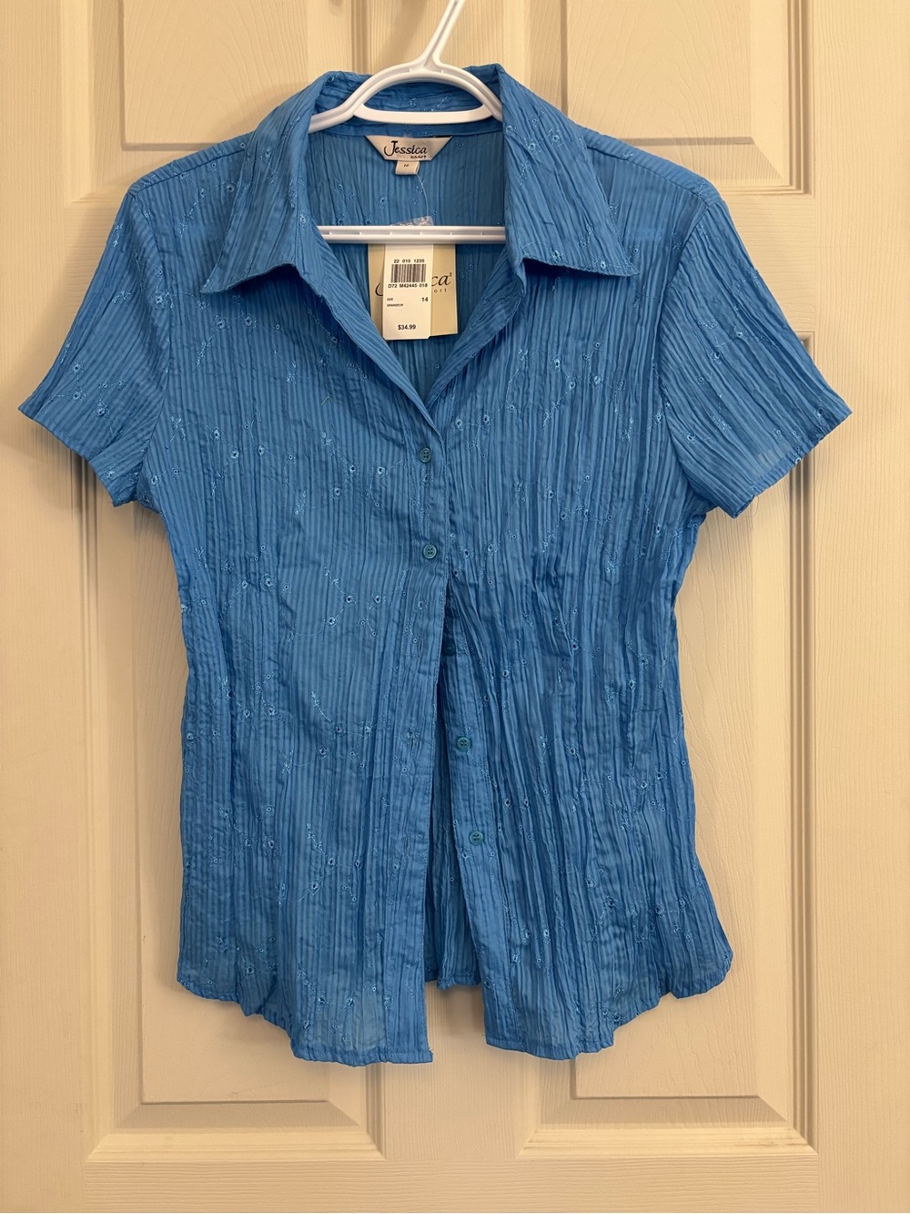 Vintage Jessica button top